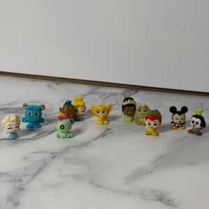 Disney Doorables Squishalots Mini Figures Lot - Lot of 12
